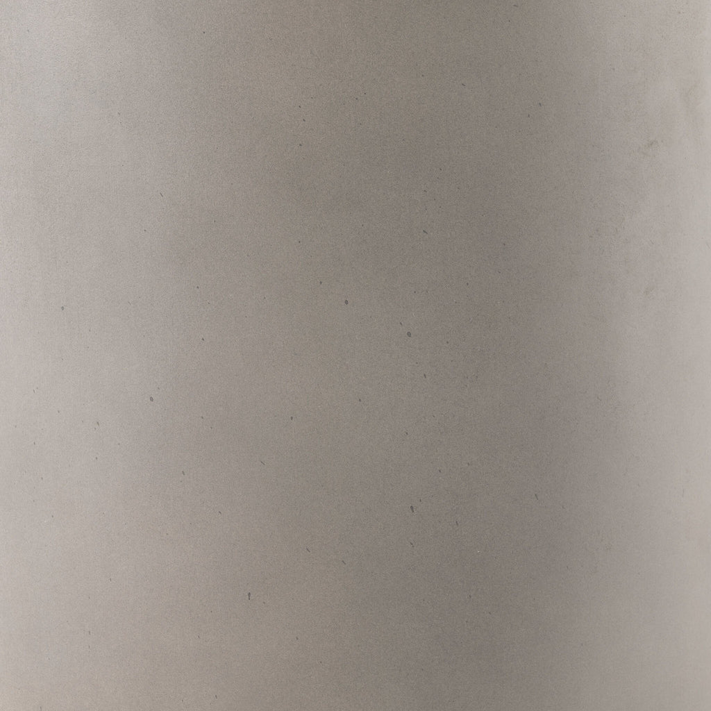 Ivan Round Planter - Grey Concrete