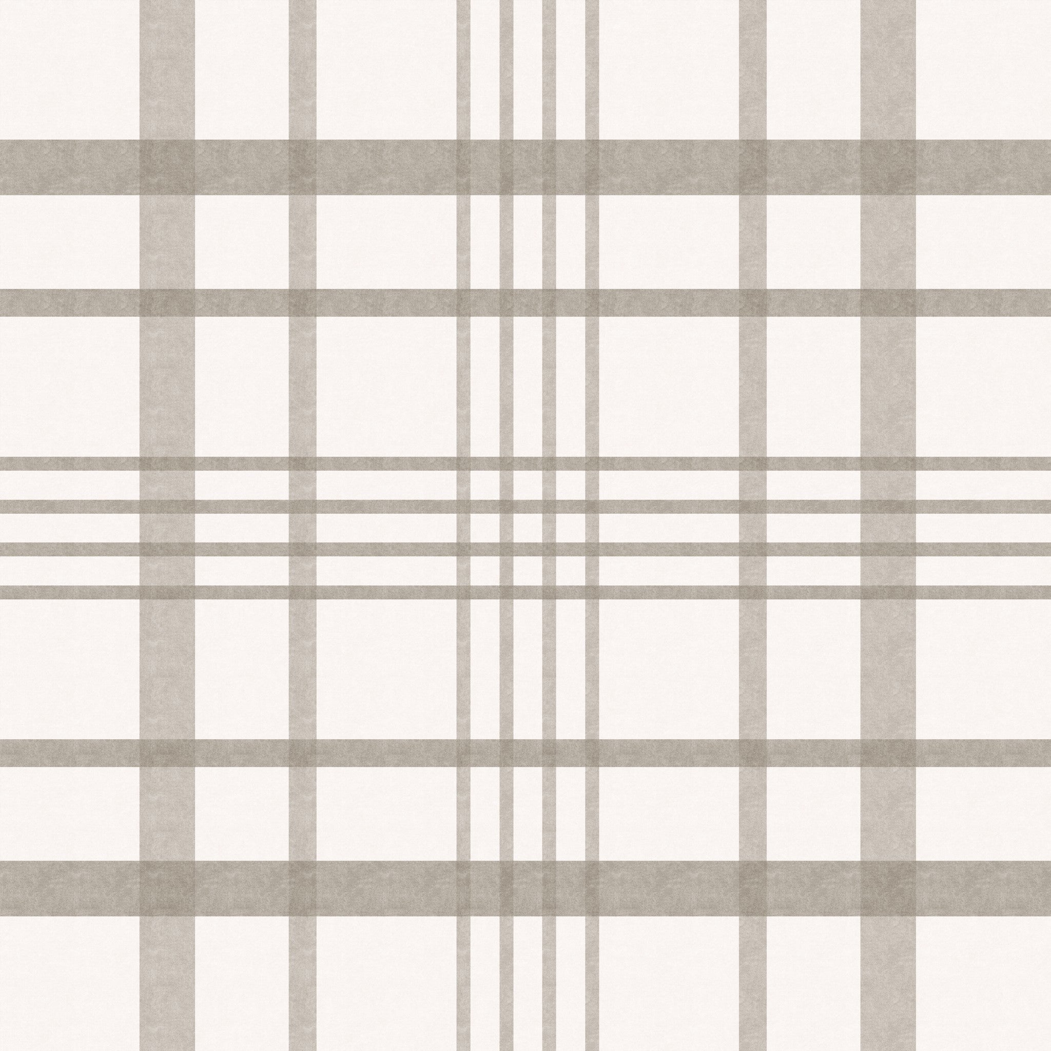 Ashford Plaid (Brown) Wallpaper