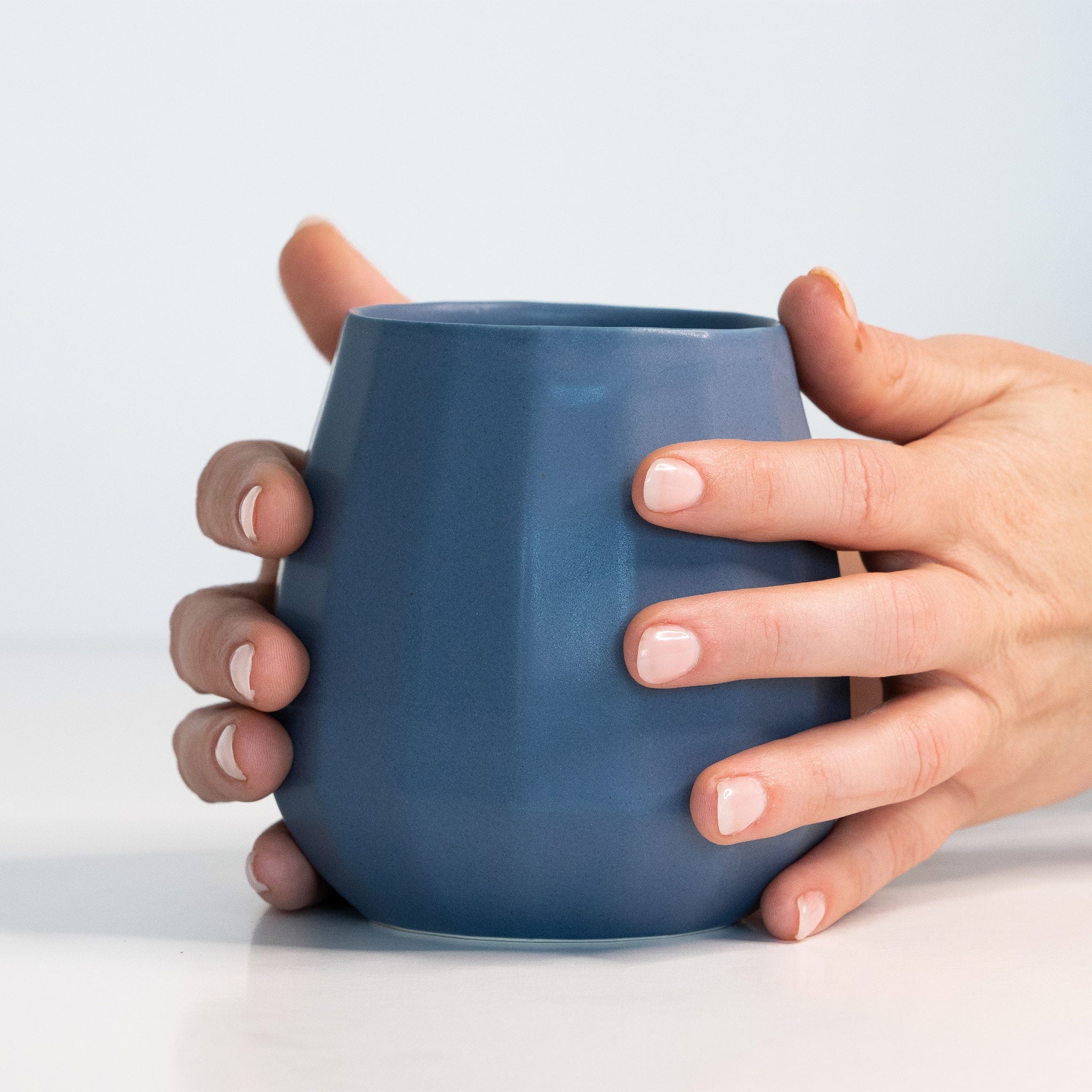 Ceramic Stemless Wine Glass - Set of 2