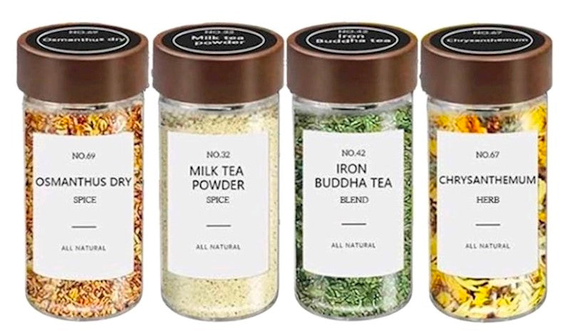 Spice Jars with Lids