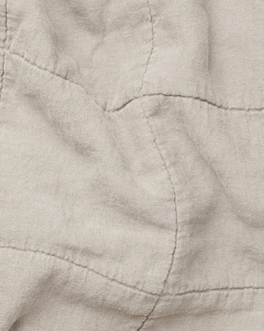 Linen Box Quilt (Bone)