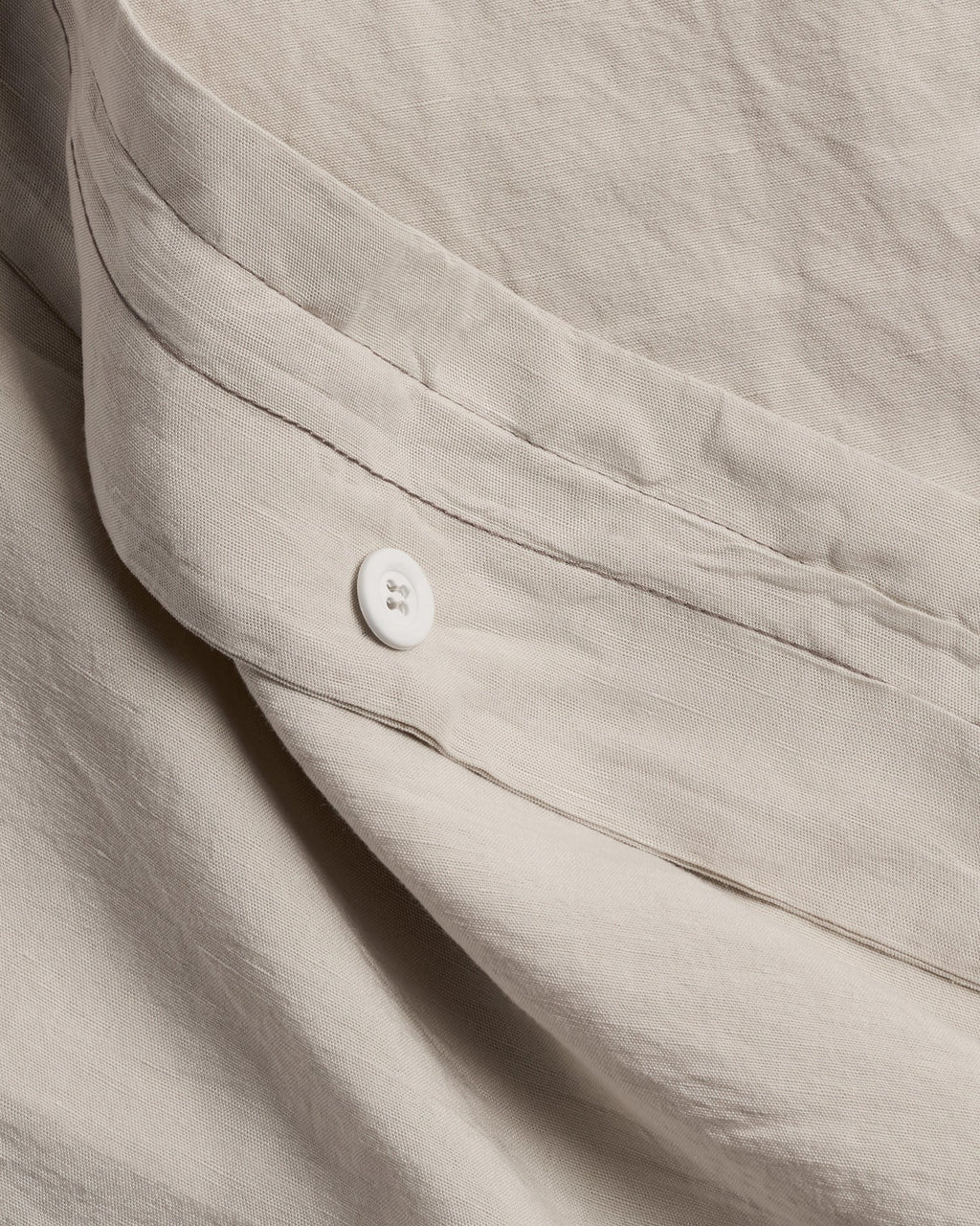 Linen Tencel Duvet Cover (Bone)