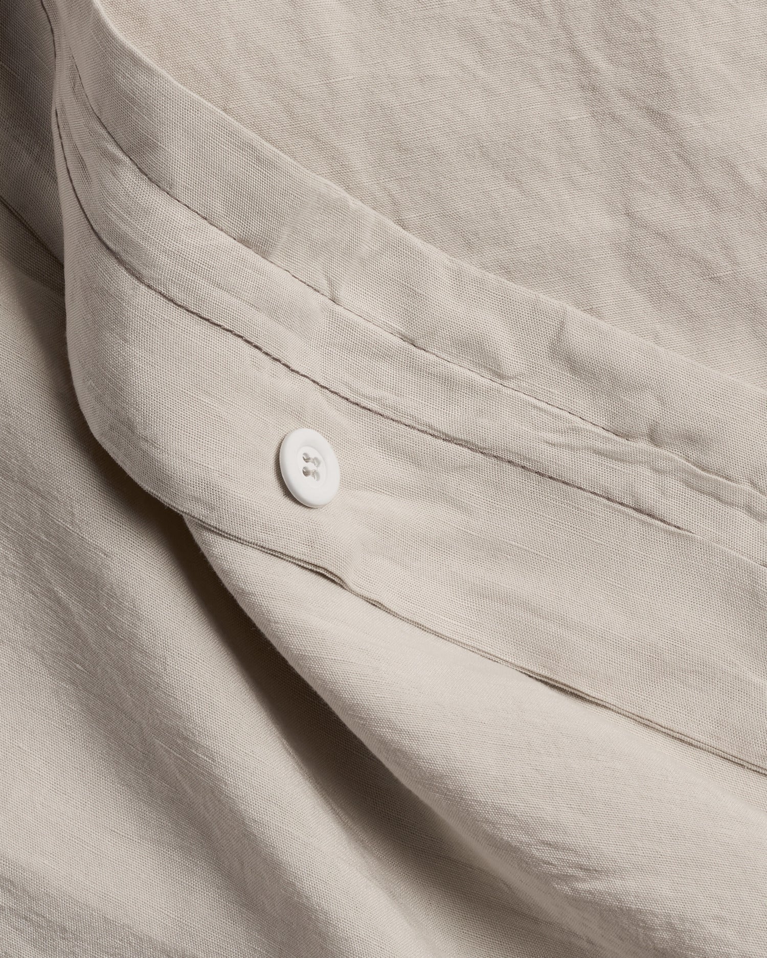 Linen Tencel Duvet Cover (Bone)