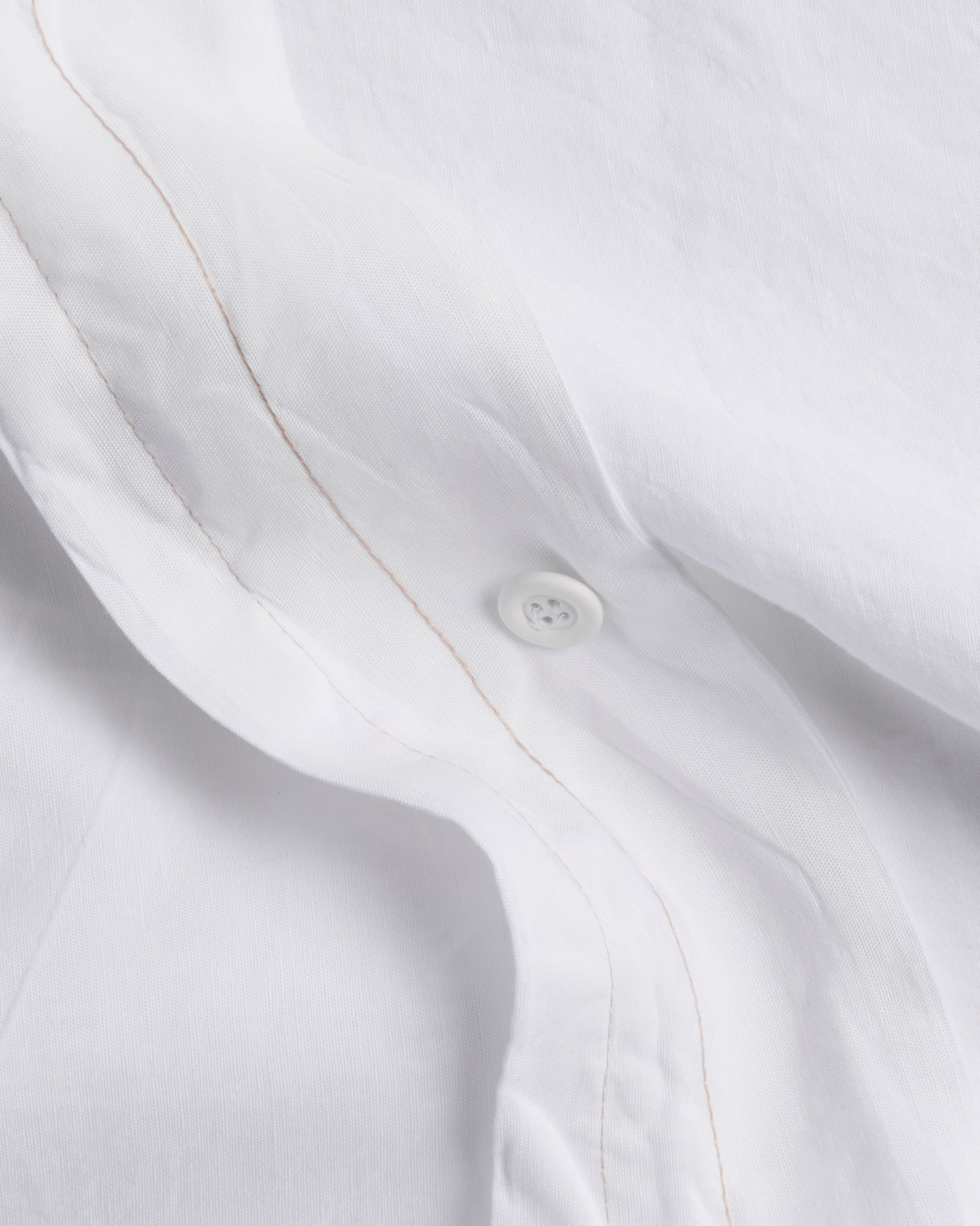 Linen Tencel Duvet Cover (White)