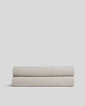 Linen Tencel Fitted Sheet (Bone)