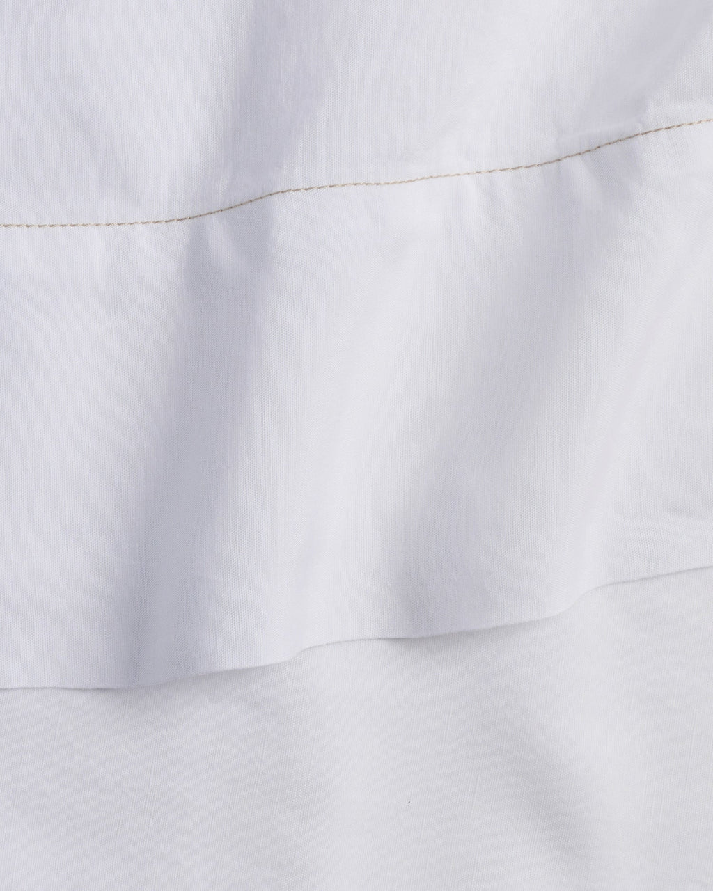 Linen Tencel Top Sheet (White)