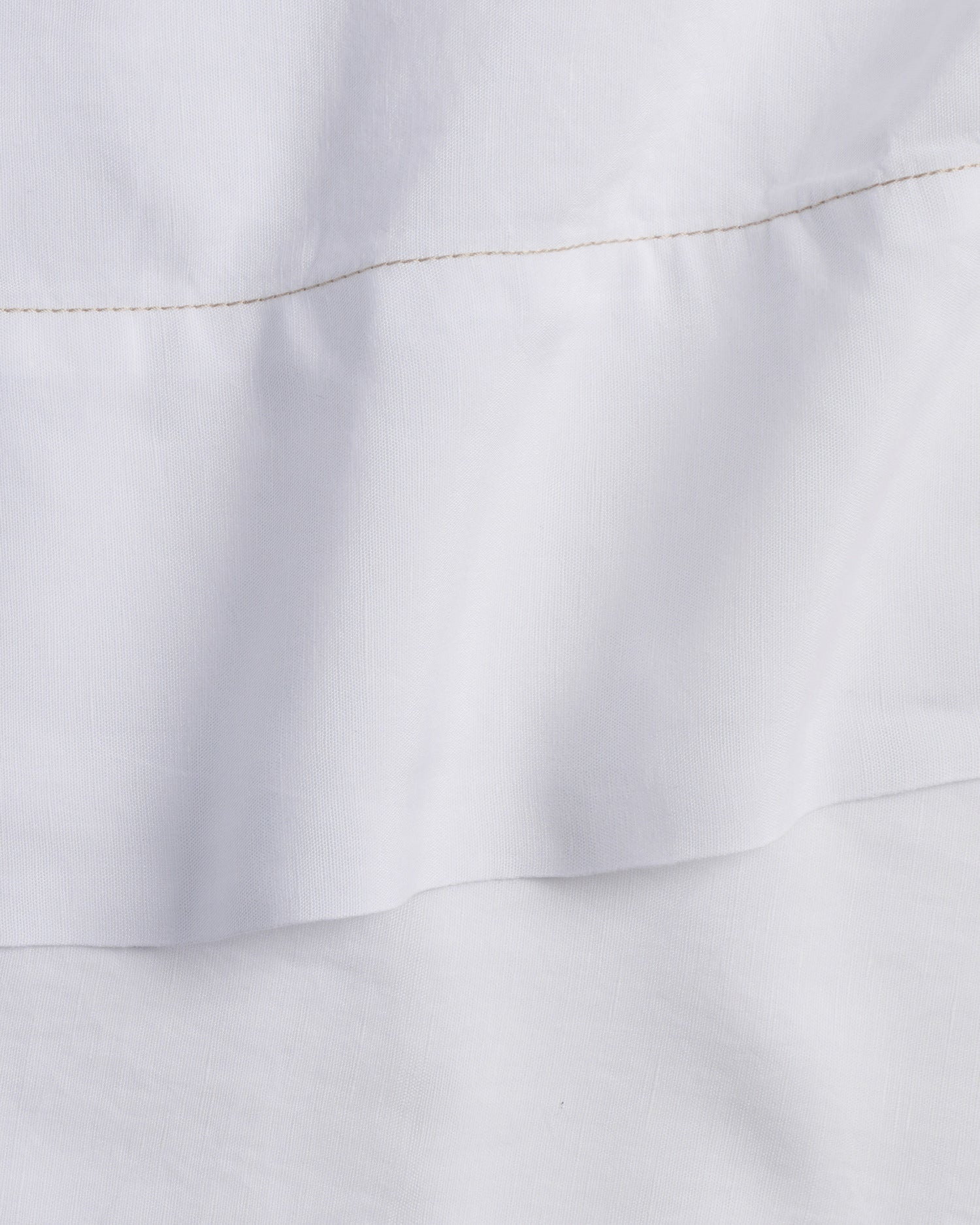 Linen Tencel Top Sheet (White)