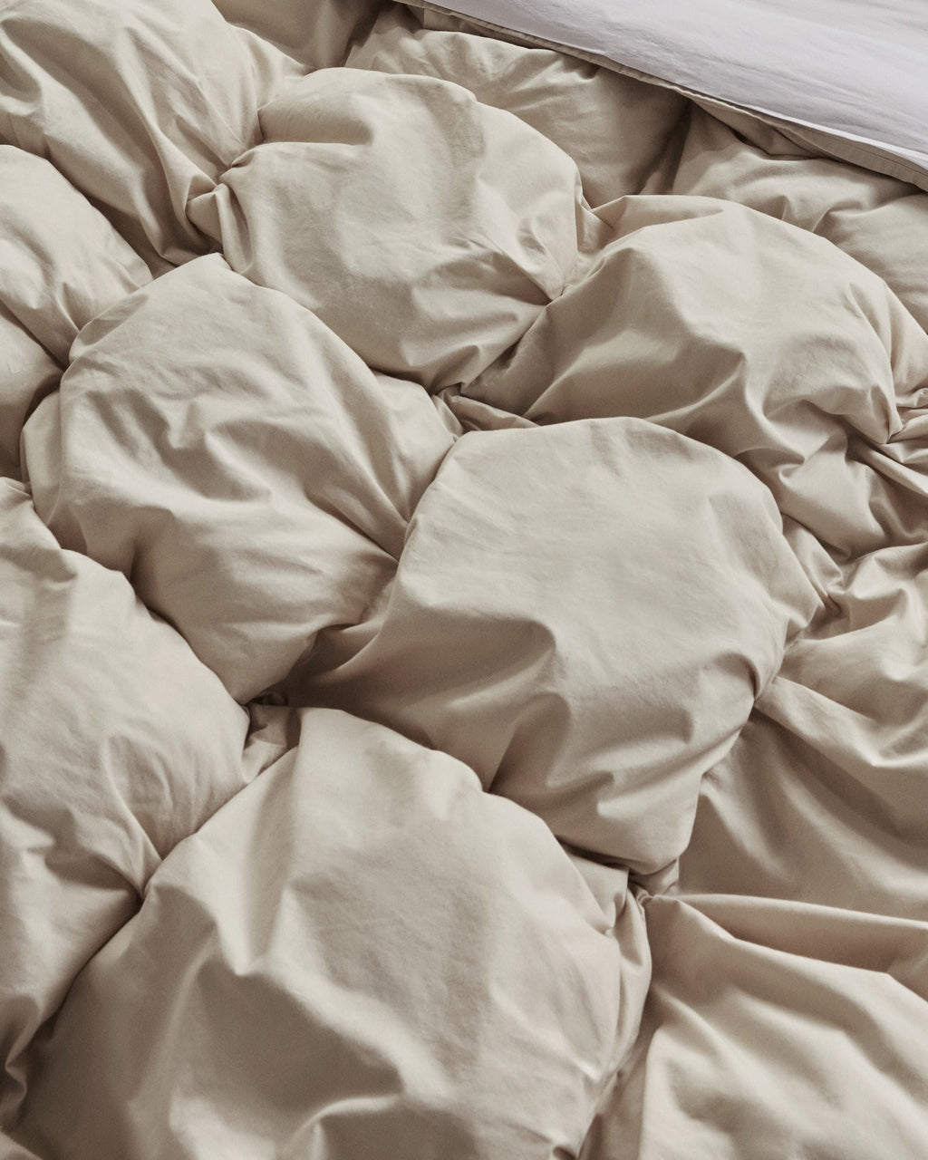Organic Cotton Puff Comforter (Bone)