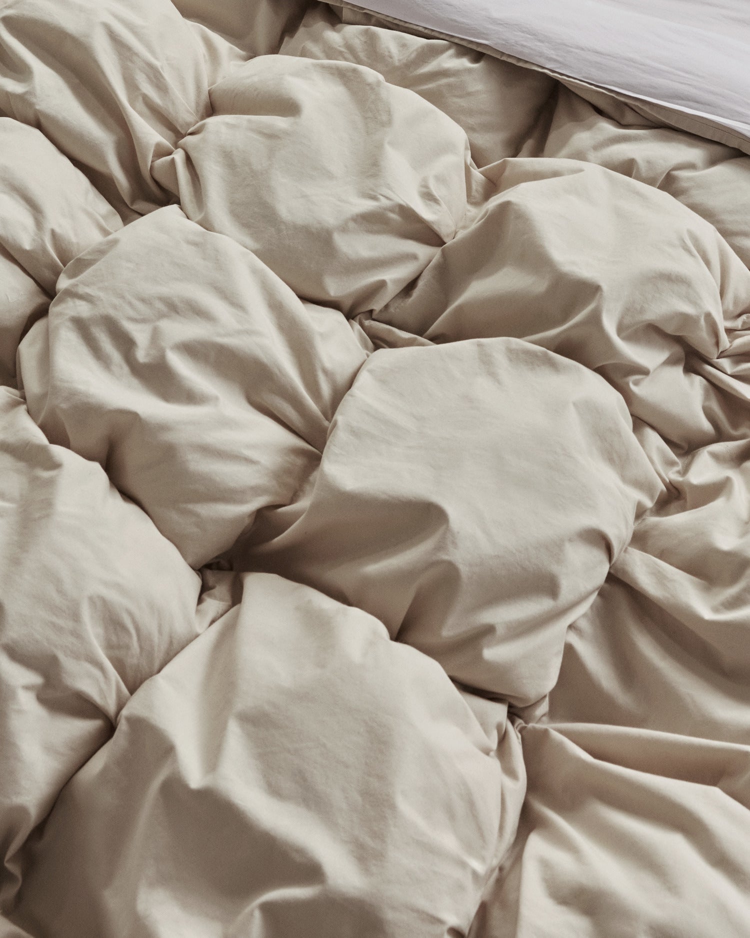 Organic Cotton Puff Comforter (Bone)