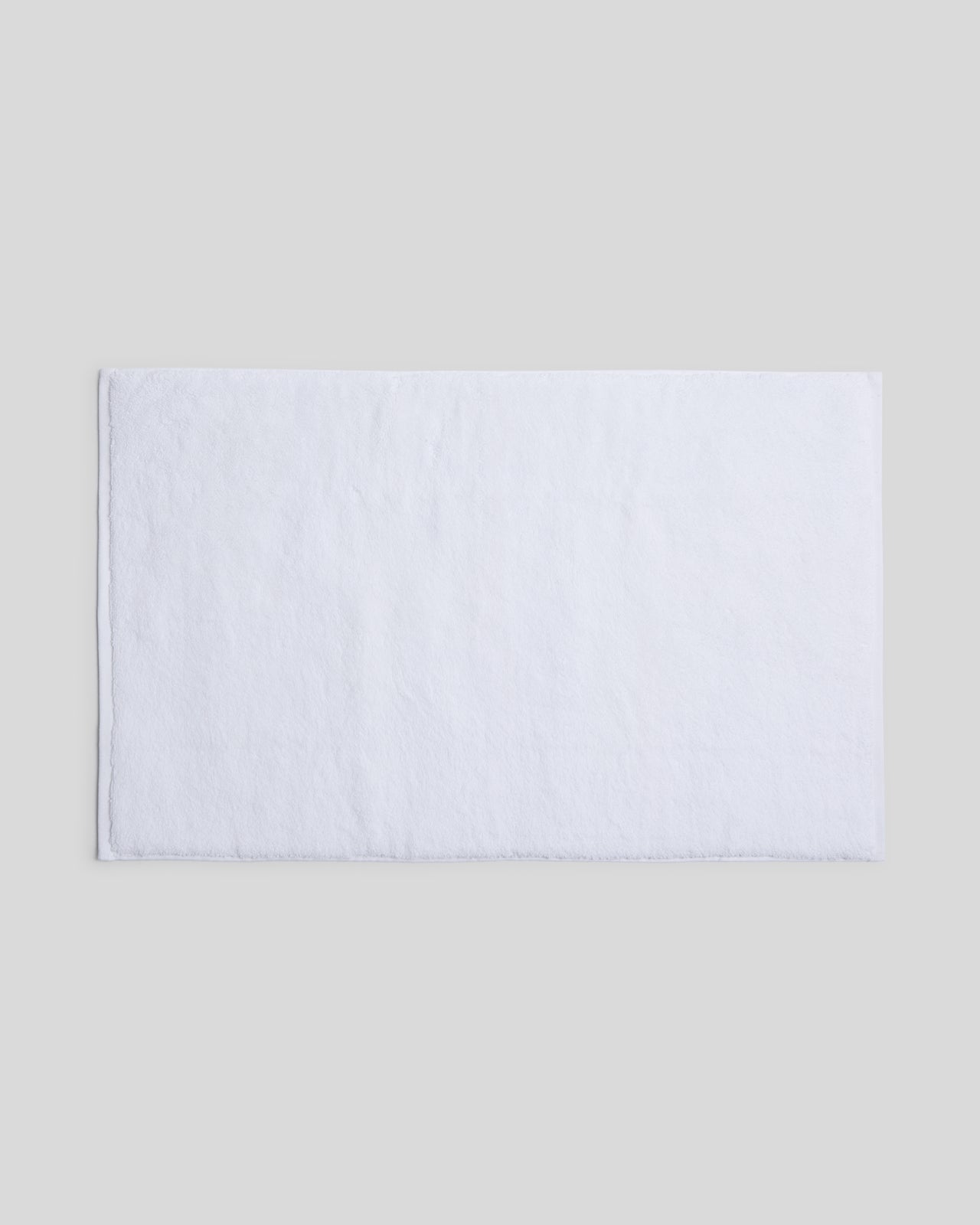 Organic Plush Tub Mat (White)