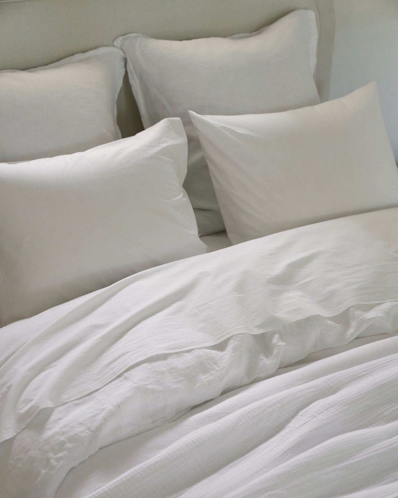 Percale Fitted Sheet (White)