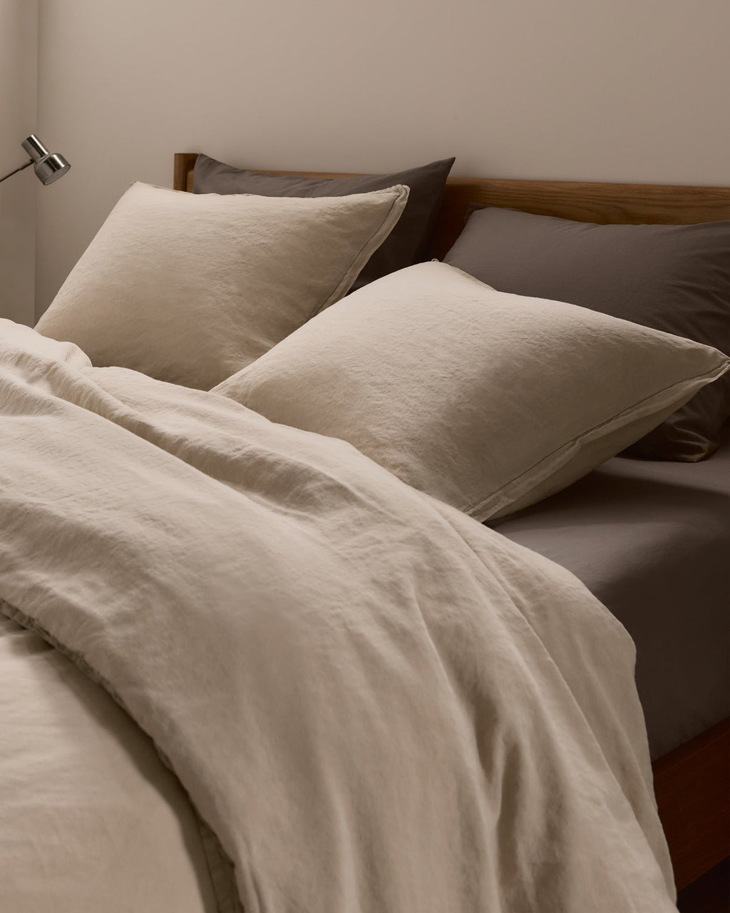Linen Tencel Duvet Cover (Bone)