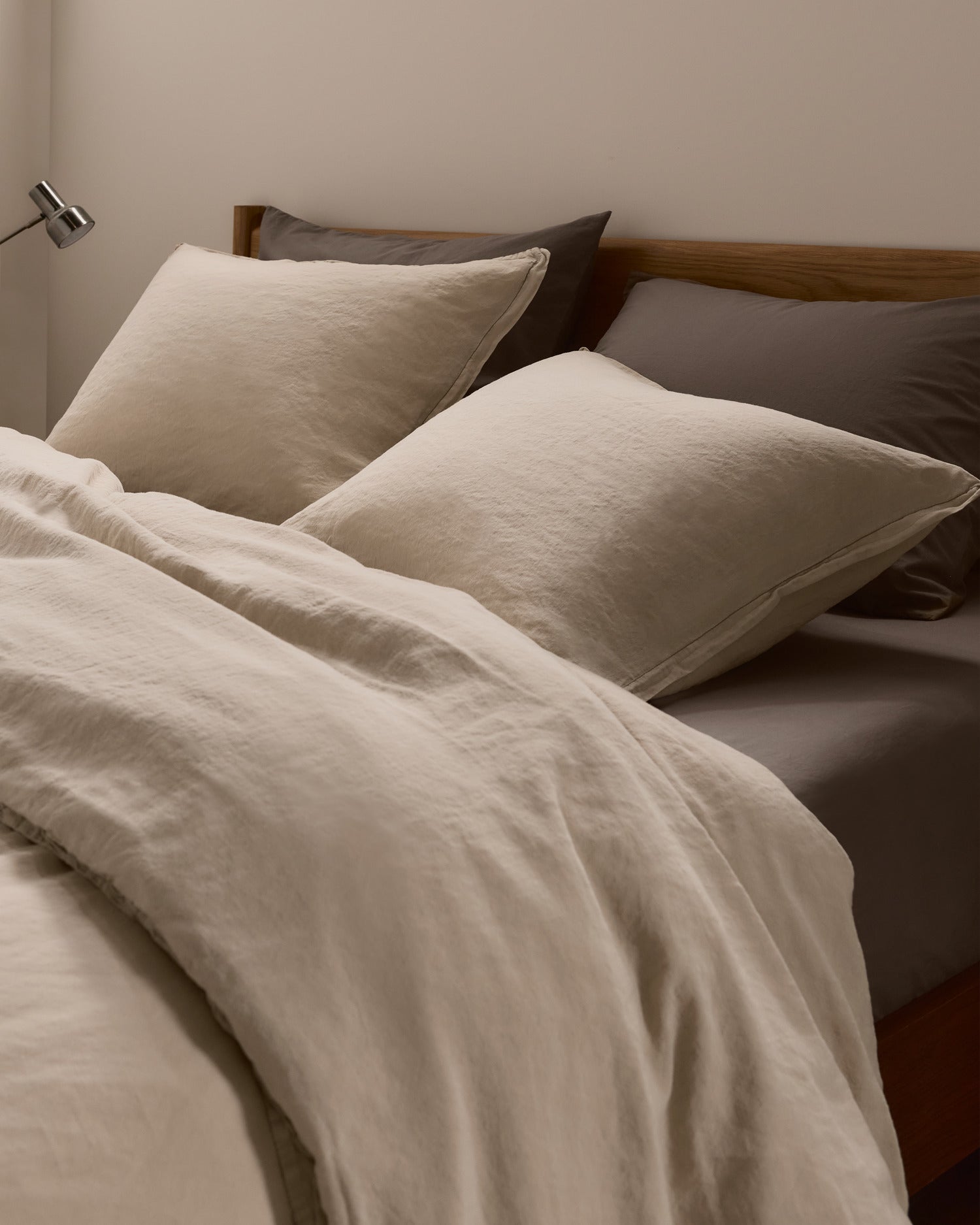 Linen Tencel Duvet Cover (Bone)