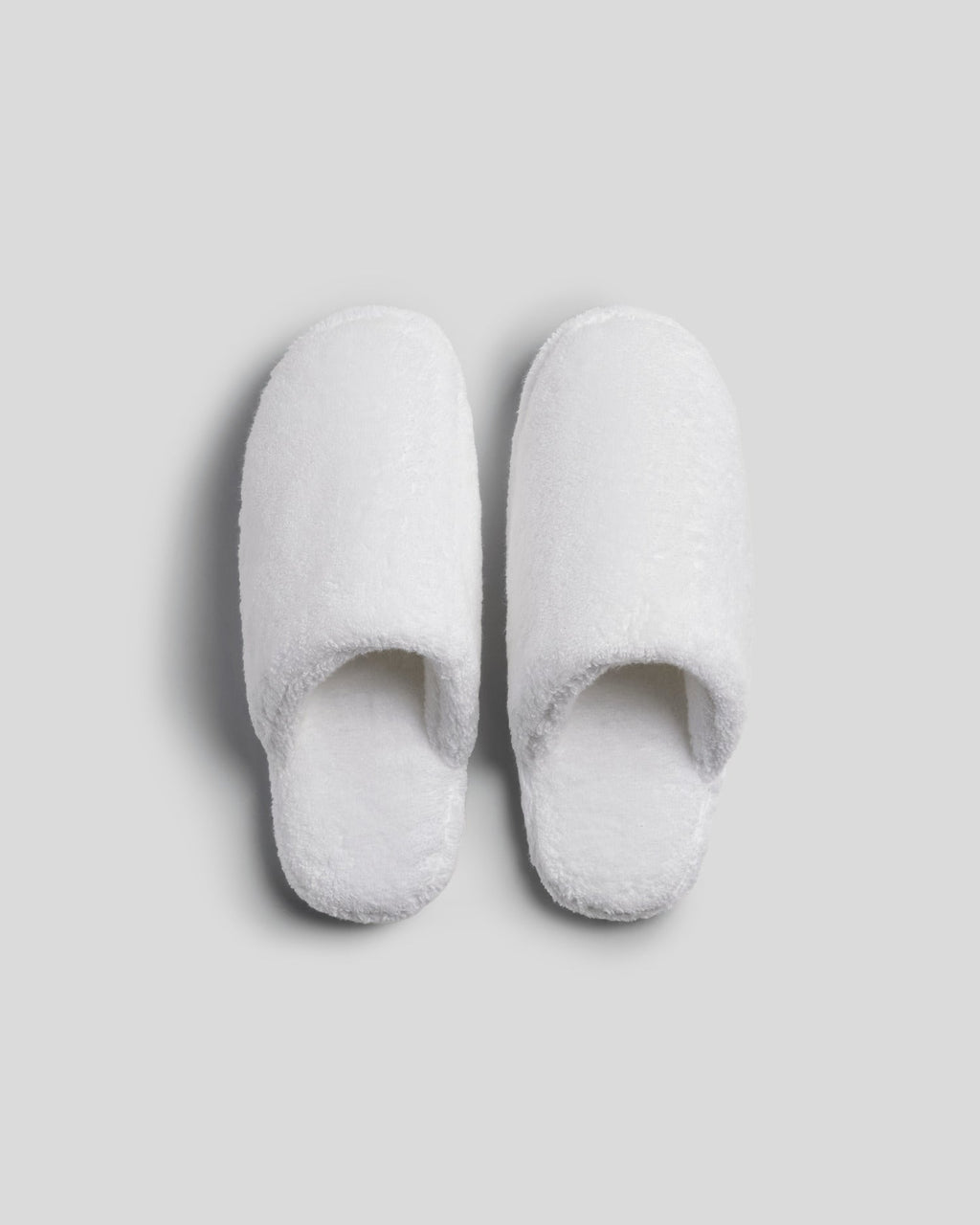 Classic Plush Slippers (White)