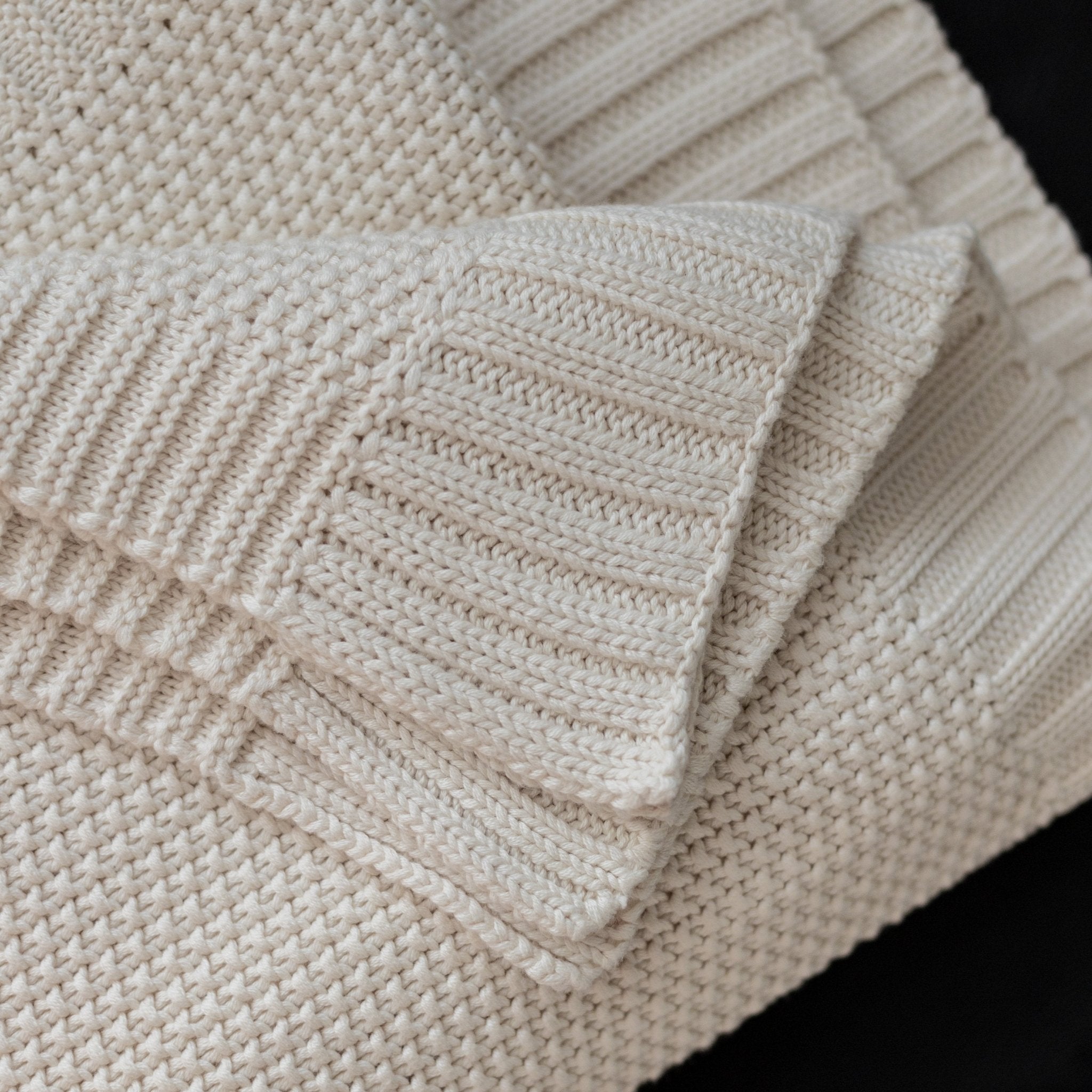 Organic Knitted Blanket