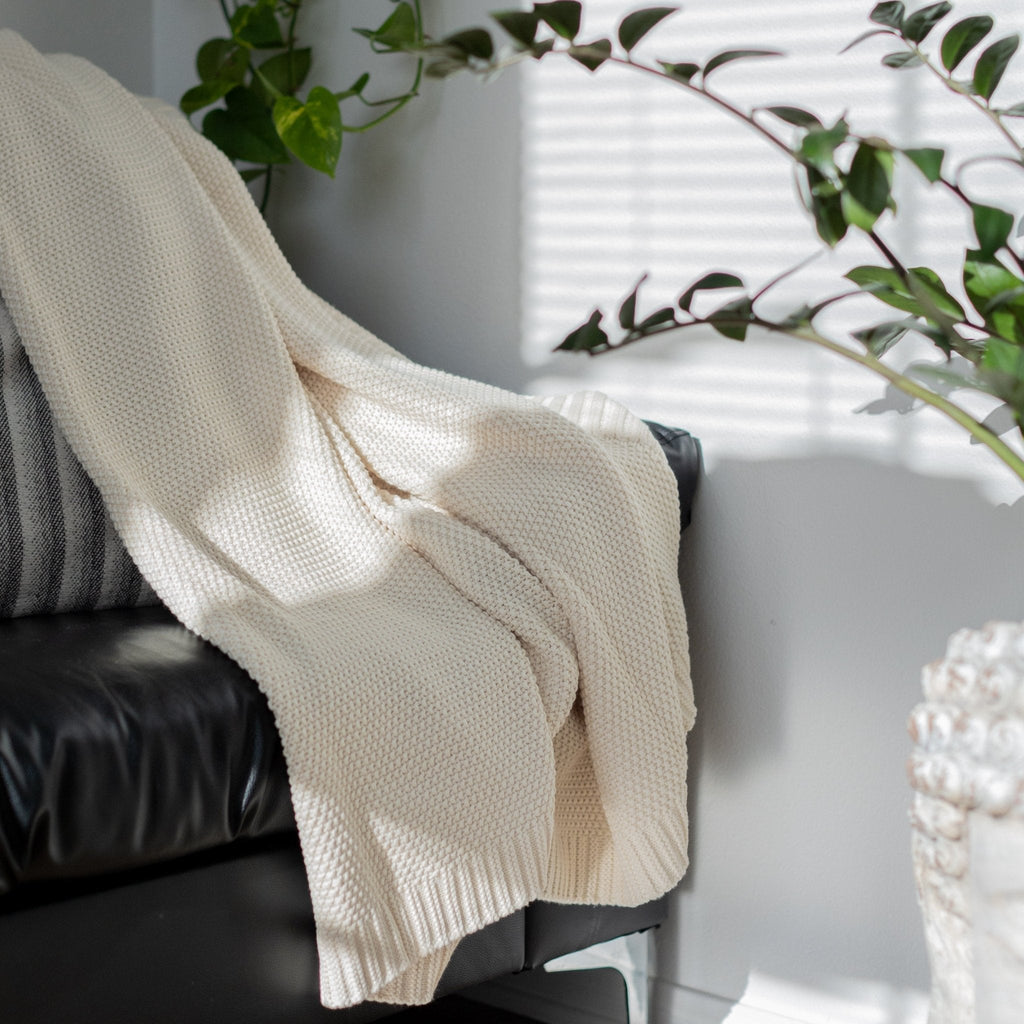 Organic Knitted Blanket