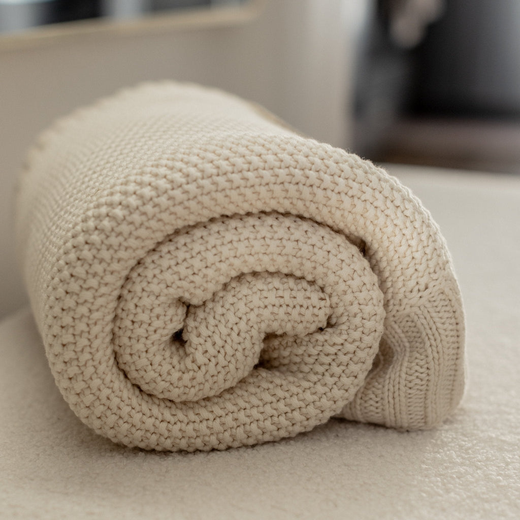 Organic Knitted Blanket
