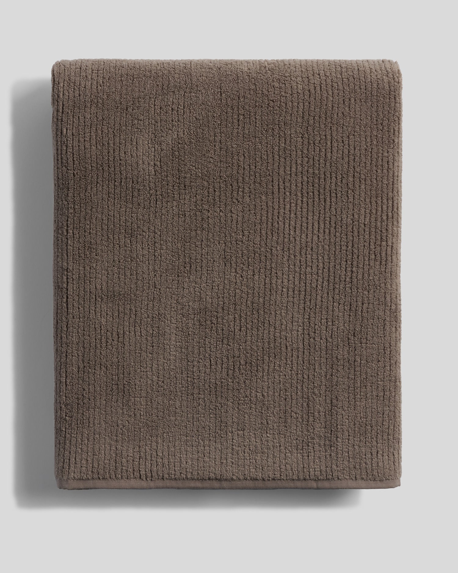 Soft Rib Towels (Warm Grey)