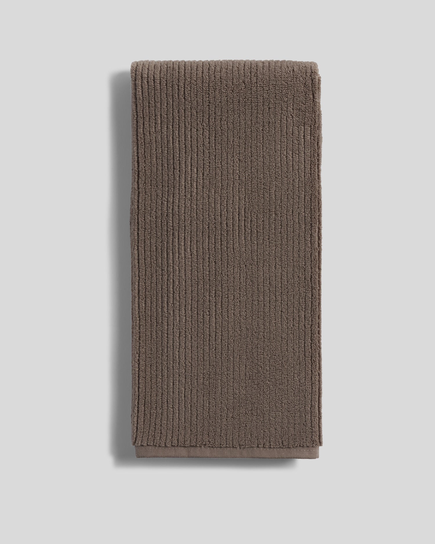 Soft Rib Towels (Warm Grey)