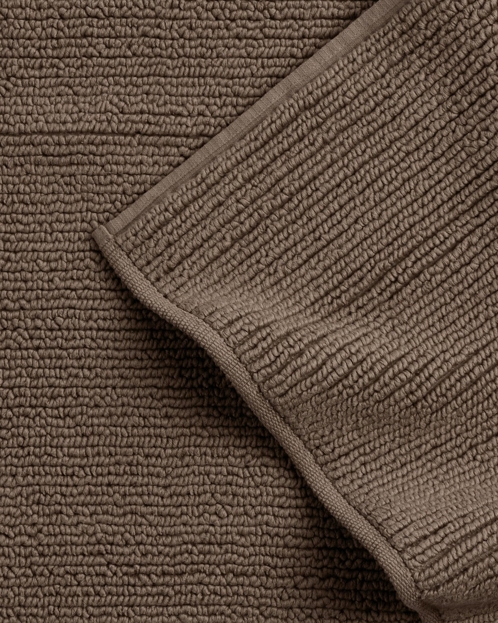 Soft Rib Tub Mat (Warm Grey)