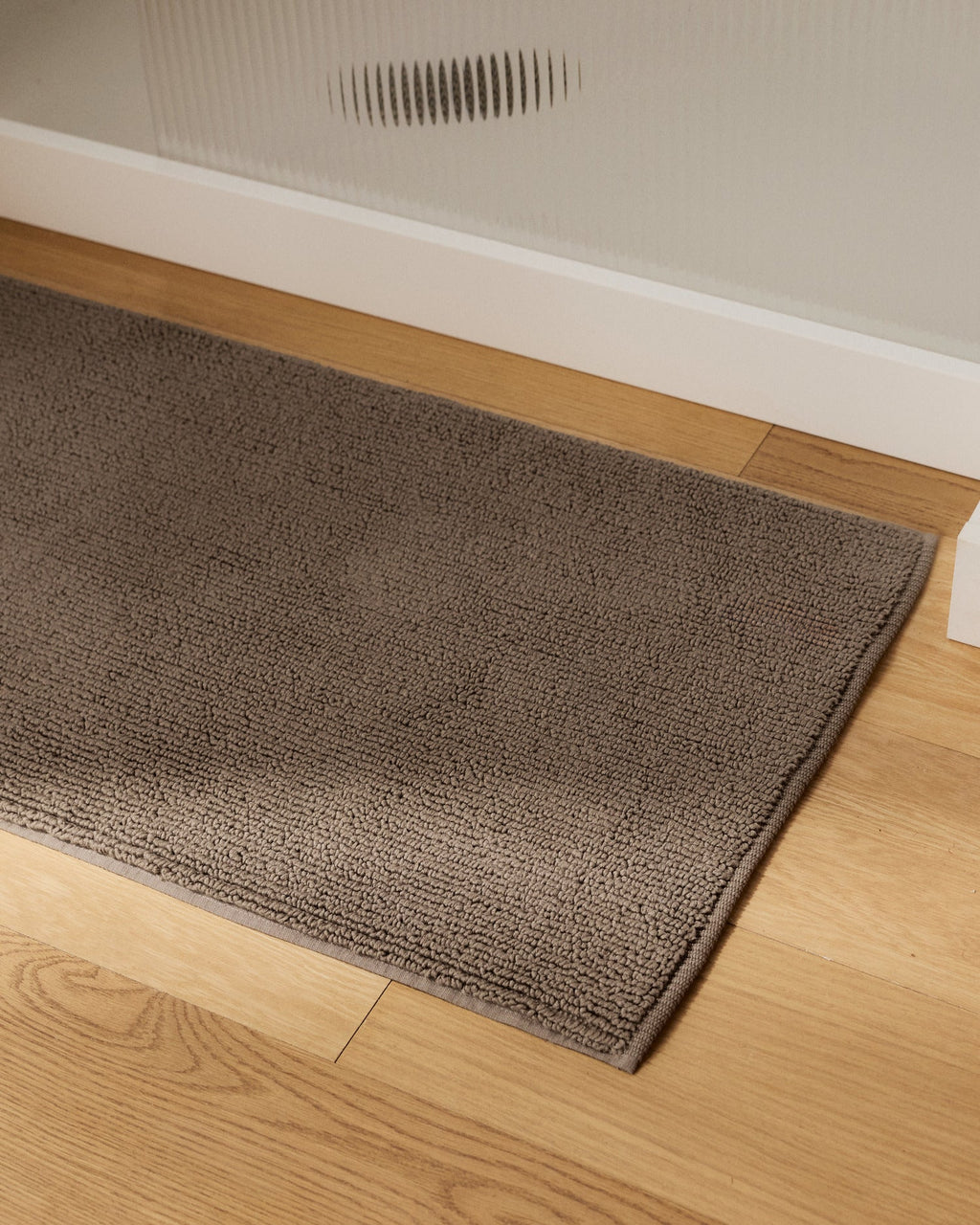 Soft Rib Tub Mat (Warm Grey)
